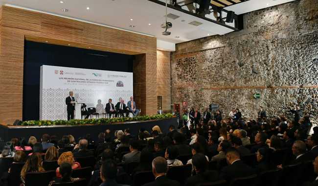 En la Ciudad de México se inaugura la LXX Reunión Nacional de Contralorías Gubernamentales