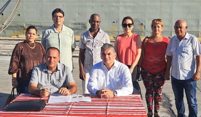Andorra y México entregan 9.5 toneladas de láminas polialumnio a Cuba