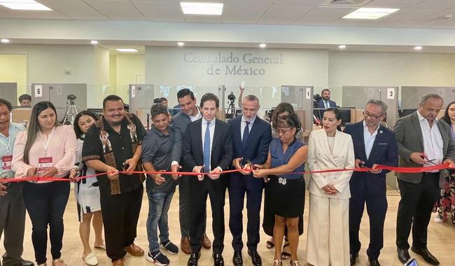 SRE inaugura nueva sede del Consulado General de México en Miami
