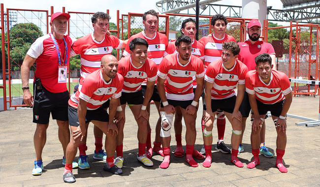 Selección mexicana de rugby 7´s en San Salvador 2023. CONADE