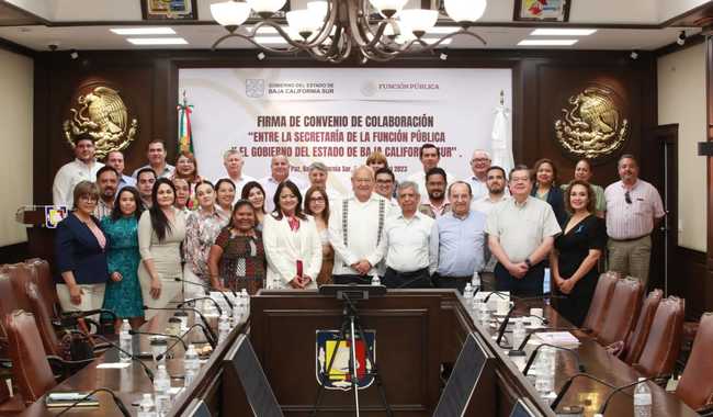 SFP y Gobierno de Baja California Sur suman esfuerzos para arraigar la integridad en el servicio público