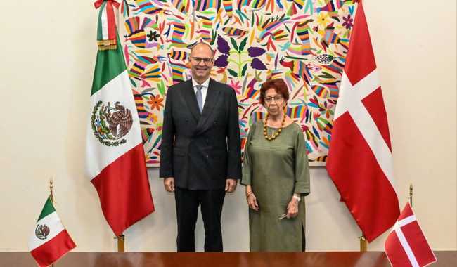 México y Dinamarca firman el Plan de Acción Estratégico Conjunto 2023-2027
