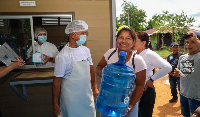 Como resultado de la instalación de los SCALL en Colombia, se ha logrado un registro de potabilización y purificación de 6000 litros de agua de lluvia al día en cada comunidad