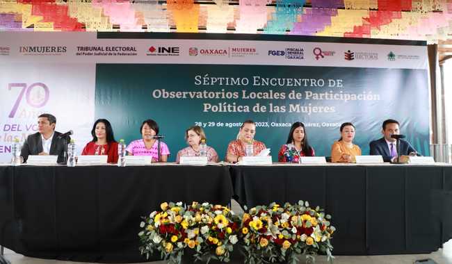 Inmujeres encabeza séptimo Encuentro Nacional de Observatorios Locales de Participación Política de las Mujeres (OLPPM)