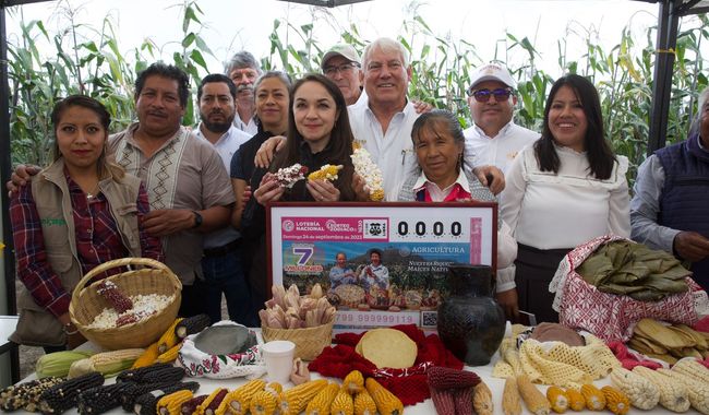 La Lotería Nacional emitió el billete del Sorteo Zodiaco No. 1630 para difundir nuestra identidad como mexicanos con el programa Nuestra Riqueza, Maíces Nativos, que cuenta con un Premio Mayor de siete millones de pesos en una serie.