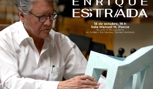 Para recordar el legado de Enrique Estrada -fallecido el pasado 3 de agosto- se llevará a cabo un conversatorio en la Sala Manuel M. Ponce del Palacio de Bellas Artes, el miércoles 18 de octubre a las 19:00 horas. 
