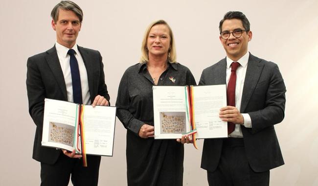 German authorities return 75 archaeological pieces to Mexico