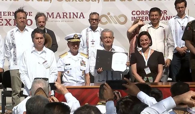 México y Portugal firman Memorándum de Entendimiento para el establecimiento del corredor marítimo Coatzacoalcos-Sines