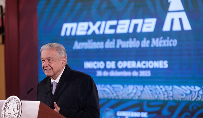 Rescate de Mexicana de Aviación, todo un acontecimiento tras el gran atraco del periodo neoliberal: presidente AMLO