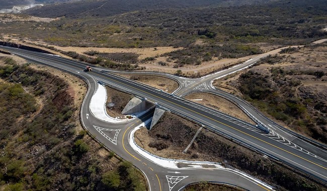 Inauguración de la autopista Barranca Larga-Ventanilla “la ventana de Oaxaca al mundo”.
