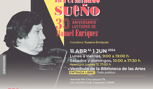Cenart han organizado un programa de actividades para recordar al músico y compositor que representó la ruptura con el nacionalismo en México y una apertura a la vanguardia musical.