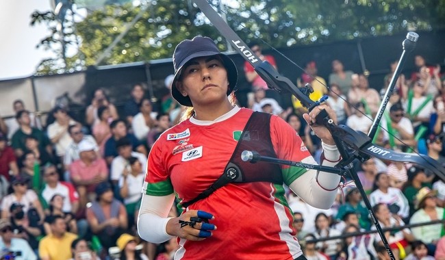 Alejandra Valencia tuvo un inicio destacado en el Campeonato Panamericano de tiro con arco. Cortesía 