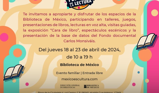 La Biblioteca de México pretende que el público se apropie de su espacio y lo disfrute.