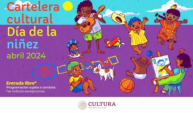 Las actividades dedicadas a la niñez en 2024, se realizan  en el marco de los 100 años de la conmemoración del Día del niño y de la niña en México. 