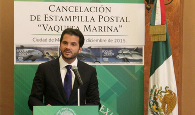 El Secretario Pacchiano expresó que el sello será un instrumento para difundir la riqueza natural de México