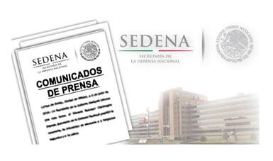 Imágenes representativas de la SEDENA.