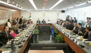 Reunión de trabajo entre Semarnat y senadores de la República