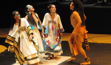 Se trata de la primera ópera contemporánea en lengua náhuatl y con instrumentos autóctonos de México