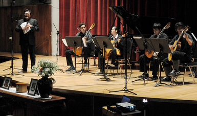 Alumnos y compañeros ofrecieron un concierto en el Conservatorio Nacional de Música, su Alma Mater y casa de trabajo por más de tres décadas
