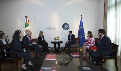 El Secretario de Gobernación inauguró el Segundo Diálogo de Seguridad Pública y Procuración de Justicia México-Unión Europea