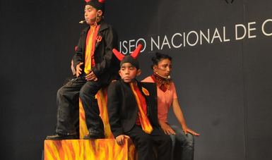 La pieza interpretada por niños de entre cuatro y 14 años se presentó en el Museo Nacional de Culturas Populares