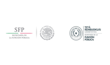 Logo Secretaría de la Función Pública Mexicana y Logo de la Secretaría de la Función Pública de Paraguay