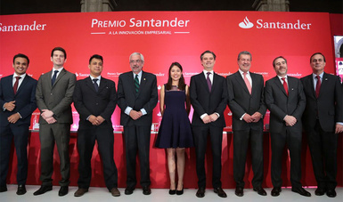 Entrega del Premio Santander a la innovación empresarial