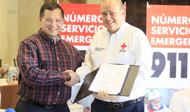 El SESNSP y la Cruz Roja Mexicana mejorarán protocolos de recepción de llamadas y la capacitación del personal para otorgar primeros auxilios a través del 9-1-1