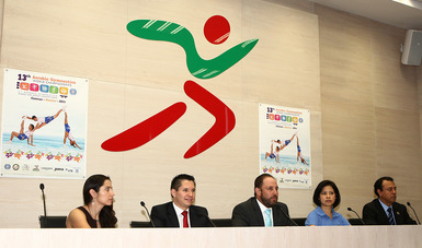 Othón Díaz Valenzuela, subdirector general de Calidad para el Deporte de la CONADE, comentó que la gimnasia aeróbica es disciplina que requiere un gran esfuerzo físico.