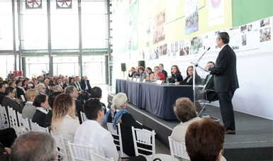 Lacy Tamayo, en representación del titular de la SEMARNAT, inauguró formalmente el Encuentro Nacional de Respuestas al Cambio Climático