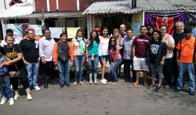 Un grupo de jóvenes dreamers provenientes de Estados Unidos visitaron y pudieron conocer la otra cara del barrio de Tepito en el centro de la Ciudad de México
