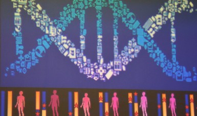 Cadena de ADN.
