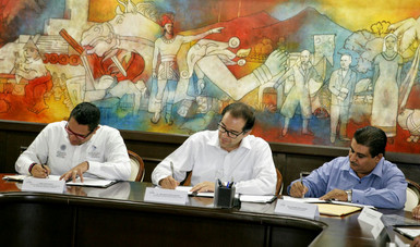 Gobierno de Colima y FONHAPO firman convenio para impulsar el Programa de Apoyo a la Vivienda