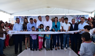 El Secretario de Gobernación, Miguel Ángel Osorio Chong, inauguró el Centro Integral de Prevención Social de la Violencia San Pedro de los Hernández, en el municipio de León, Guanajuato