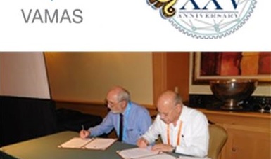 La firma se llevó a cabo en el marco del  XXV International Materials Research Congress, en su edición 2016, Cancún, México, con el apoyo de la Sociedad Mexicana de Materiales.