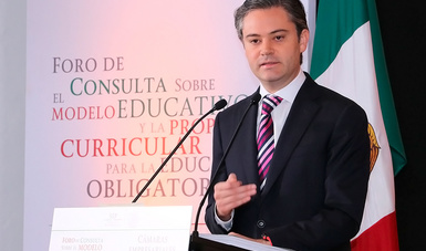 Mensaje del secretario de Educación Pública, Aurelio Nuño Mayer