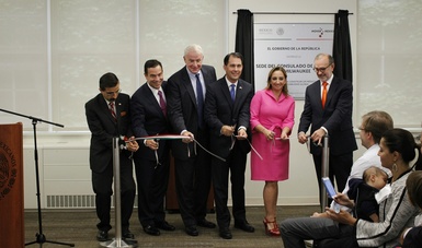 La Canciller Ruiz Massieu inaugura en Milwaukee el consulado número 50 de México en Estados Unidos