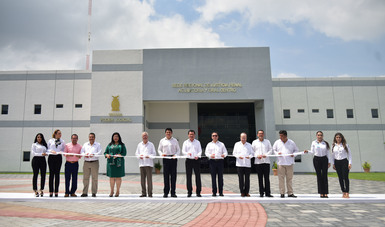 Inauguración de la sede Regional de Justicia Penal en esta ciudad