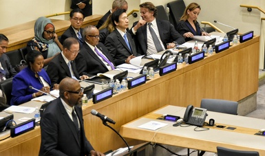 La Canciller copresidió la Conferencia de Alto Nivel sobre Promesas de Contribuciones al Fondo para la Consolidación de la Paz de la ONU