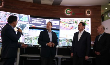 El Secretario de Gobernación, Miguel Ángel Osorio Chong, inauguró el Centro de Control, Comando, Comunicación, Cómputo y Calidad en Ecatepec.