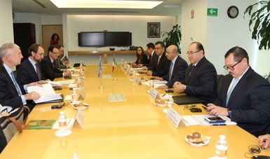 El Comisionado Nacional de Seguridad, sostuvo un encuentro de carácter privado con el Alto Comisionado de la Organización de las Naciones Unidas para los Derechos Humanos, Zeid Ra´ad Al Hussein