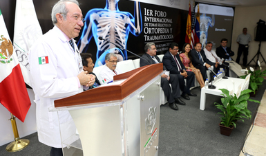 Capacita ISSSTE a más de 300 profesionales en 1er Foro Internacional de Ortopedia y Traumatología   