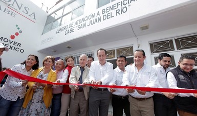 Inaugura director general de Diconsa quinto CABE en Querétaro