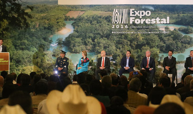 Inauguración de la Expo Forestal 2016