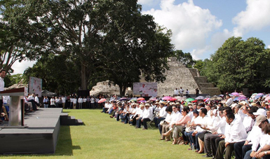 Inauguración de la Feria de Seguridad Alimentaria y Nutricional, Campeche.