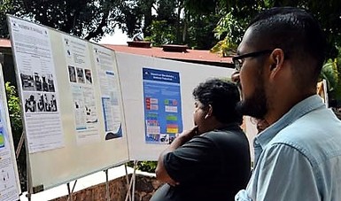 Investigadores de la UAEM visitaron el INEEL durante el mes de octubre para exponer, a través de posters, sus líneas de investigación más importantes. En esta ocasión le tocó el turno a la Facultad de Ciencias Químicas e Ingeniería.