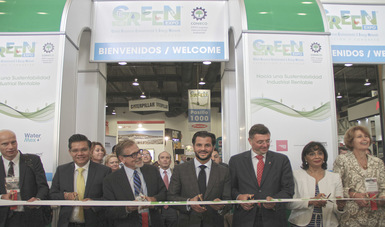 Inauguración The Green Expo en la Ciudad de México.