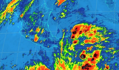 Se mantiene el pronóstico de tormentas fuertes en Veracruz, San Luis Potosí, Campeche, Quintana Roo y Chiapas 