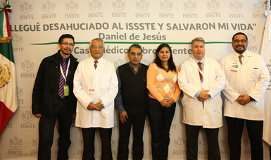 Médicos del ISSSTE salvan la vida a paciente desahuciado  tras 113 días de hospitalización.