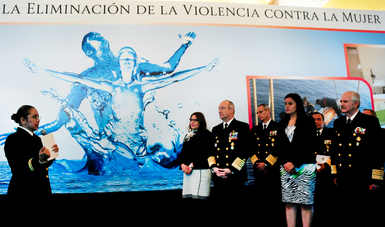  La Secretaría de Marina conmemora el “Día Internacional para la eliminación de la violencia contra la mujer”